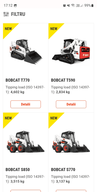 Разработка сайта Bobcat в Молдове